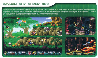 Screenshots from the SNES game that originally appeared in a French magazine, via Unseen64